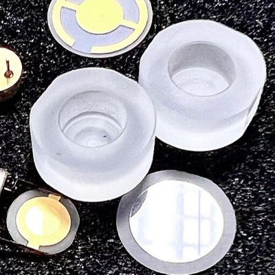 100um kies Crystal Quartz Wafer For-Versneller van de de Oscillatorresonator van de ZAAGfilter Piezo uit