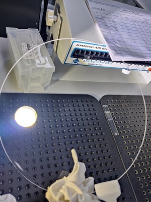 Hoogtemperatuur borofloat 33 glaswafer voor optimale prestaties in elektronica