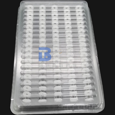 Y sneed Enige die Crystal Quartz Wafer Ring Double-Kant voor het Ontdekken van Technologie wordt omwikkeld