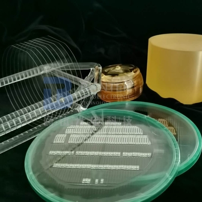 Ultrasone klank die Piezoelectric Wafeltjes met Differnent-Besnoeiingshoeken produceren