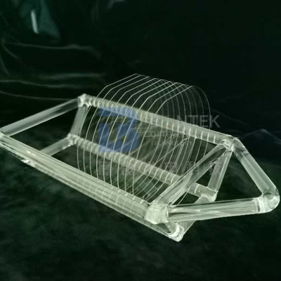 Ultrasone klank die Piezoelectric Wafeltjes met Differnent-Besnoeiingshoeken produceren