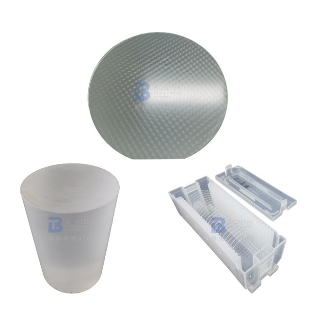 8 inch 12 inch JGS1 gesmolten kwartswafels voor optische lasers en halfgeleiders