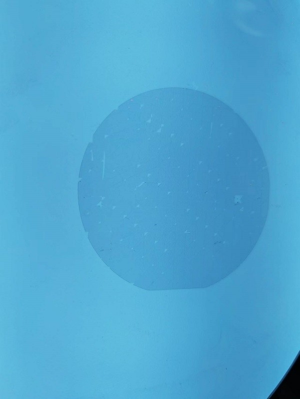 LTV 5mmx5mm 2μm Gesmolten Silica Wafer TTV 20μm voor de halfgeleiderindustrie
