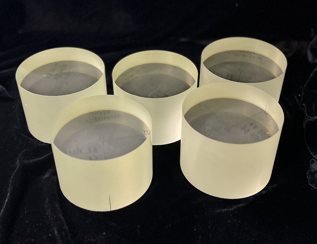 Hooggevoelige signaalverwerking met onze precieze stoïchiometrische LiNbO3 piezo-elektrische wafer voor opto-elektronica toepassingen