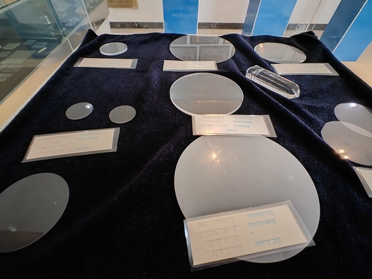 3 inch en 4 inchCustomized oriëntatie opties voor single crystal kwarts wafer hoge temperatuur