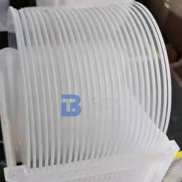 Zwarte 4 Duim 0.35mm Lithiumtantalate Wafeltje voor ZAAG/BAW-Toepassingen wordt gepolariseerd die
