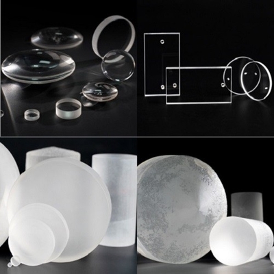 Lenzen van de Opticavensters van het magnesiumfluoride MgF2 de Infrarode voor Gebruik van UV aan Infrared