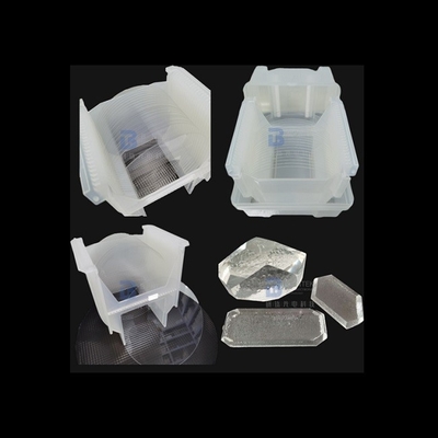 Zaadloze z-Besnoeiing Crystal Quartz Wafer 3 Opgepoetste Duim Dubbele Kant